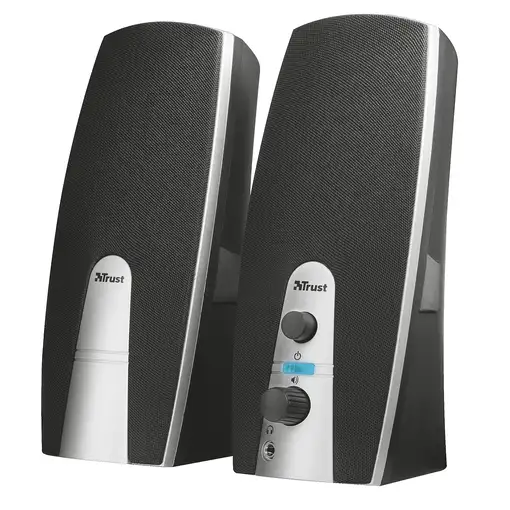 Trust MiLa 2.0 Speaker Set Negro, Plata Alámbrico 5 W