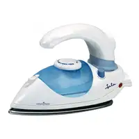 Plancha de vapor de viaje JATA PL357N. Suela de acero inoxidable. Mango abatible