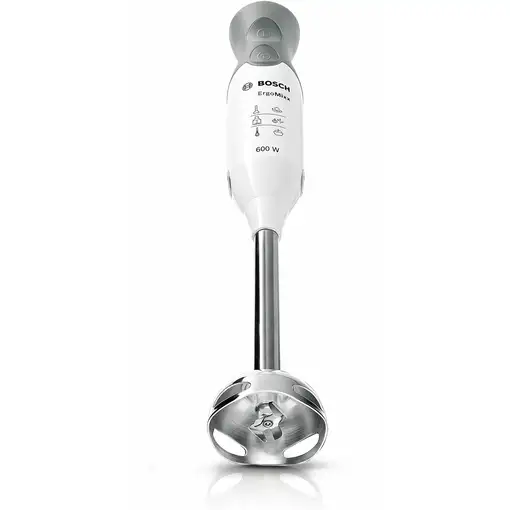 Bosch ErgoMixx MSM66120 Batidora de inmersión 600 W Gris, Blanco