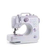 Máquina de Coser P110 PRIXTON (12 Puntadas - Compatible con pilas - Rosa)