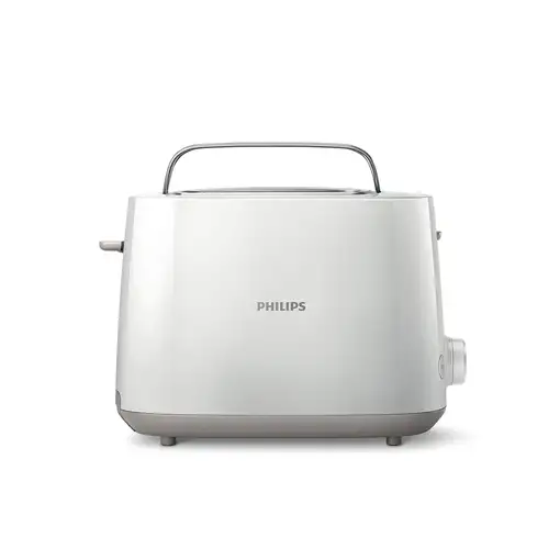 Tostador dos ranuras anchas, 800 W, Daily HD2581/00 PHILIPS