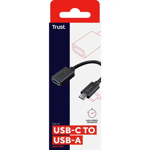 Trust 20967 cable USB 0,09 m USB C USB A Negro