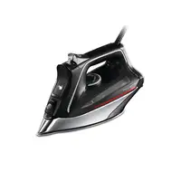 Rowenta DW8210 Plancha vapor-seco Suela Microsteam 400 HD Láser 2800 W Negro, Rojo
