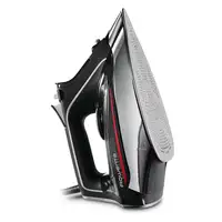 Rowenta DW8210 Plancha vapor-seco Suela Microsteam 400 HD Láser 2800 W Negro, Rojo
