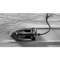 Rowenta DW8210 Plancha vapor-seco Suela Microsteam 400 HD Láser 2800 W Negro, Rojo