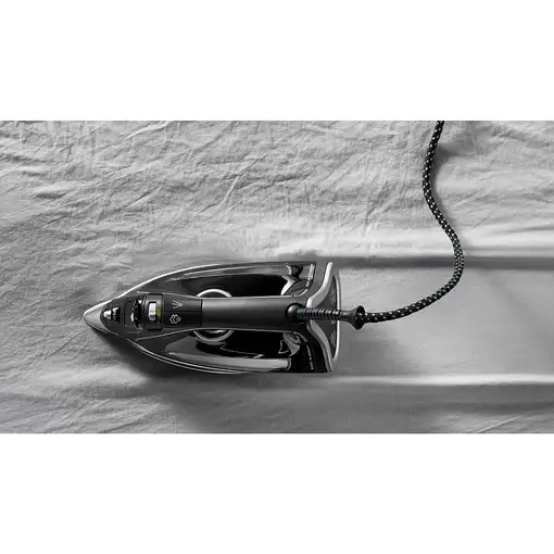Rowenta DW8210 Plancha vapor-seco Suela Microsteam 400 HD Láser 2800 W Negro, Rojo