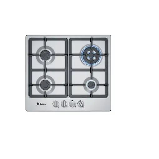 Balay 3ETX565HB hobs Acero inoxidable Integrado Encimera de gas 4 zona(s)