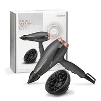 BaByliss Smooth Pro 2100 secador 2100 W Negro, Oro rosado