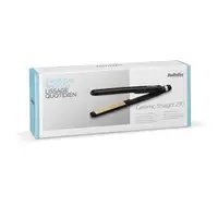 BaByliss Ceramic Straight 230 Plancha de pelo Caliente Negro 40 W 2 m