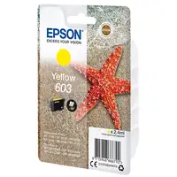 Cartucho de tinta original amarillo 603 EPSON, 1 ud