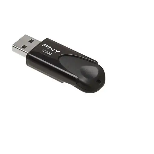 PNY Attaché 4 2.0 128GB unidad flash USB USB tipo A Negro