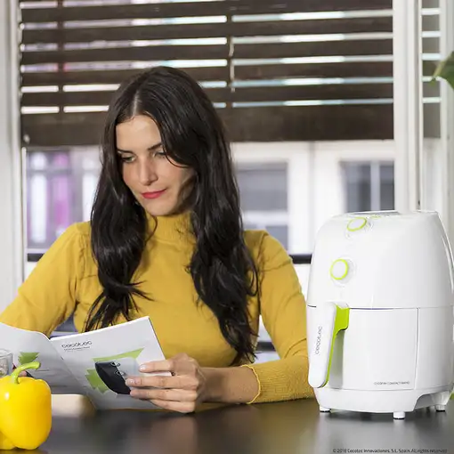 Cecotec Cecofry Compact Rapid White Sencillo 1,5 L Independiente 900 W Freidora de
