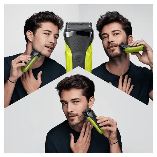 Afeitadora 300BT Series 3 Shave & Style 3 En 1 BRAUN