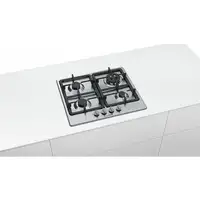 Bosch Serie 4 PGH6B5B90 hobs Acero inoxidable Integrado 60 cm Encimera de gas 4 zo