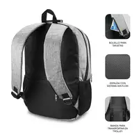 Mochila Para Portátil Urban Lock 16\  Gris