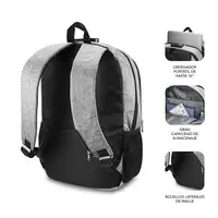 Mochila Para Portátil Urban Lock 16\  Gris