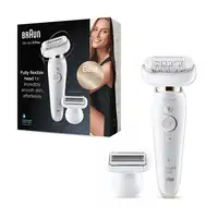 Braun Silk-épil 9 81688635 depiladora 40 pinzas Blanco, Oro