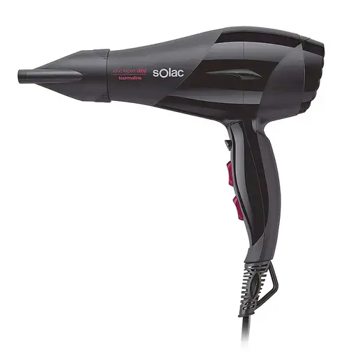 Solac SP7170 secador 2600 W Negro, Púrpura