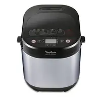 Moulinex OW240E panificadora 720 W Negro, Acero inoxidable