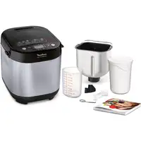 Moulinex OW240E panificadora 720 W Negro, Acero inoxidable