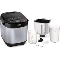 Moulinex OW240E panificadora 720 W Negro, Acero inoxidable