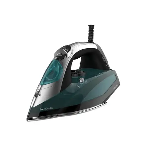 Cecotec 05521 plancha Plancha vapor-seco Suela de aluminio 2600 W Negro, Verde