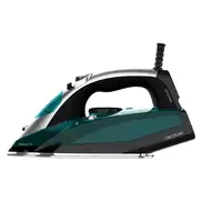 Cecotec 05521 plancha Plancha vapor-seco Suela de aluminio 2600 W Negro, Verde