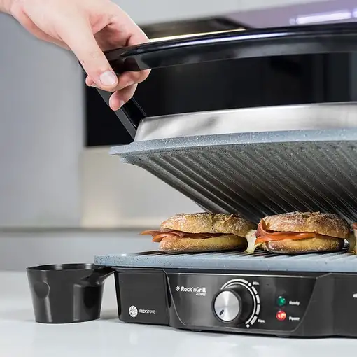 Parrilla eléctrica, 2000 W, Rock¿n Grill 2000 CECOTEC