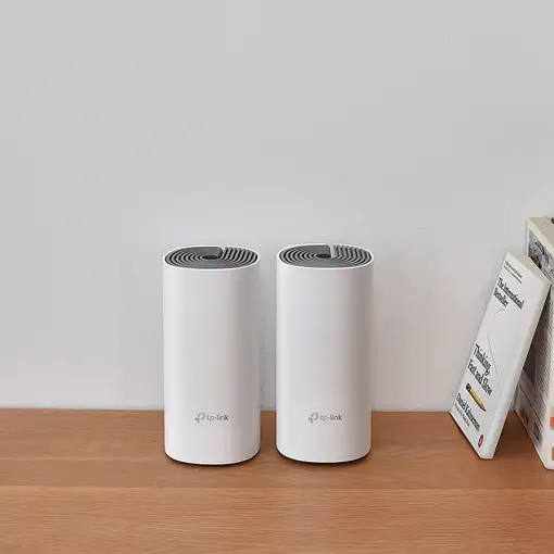 TP-Link Deco E4 (2-pack) Doble banda (2,4 GHz / 5 GHz) Wi-Fi 5 (802.11ac) Blanco,