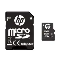 Tarjeta microSDXC con adaptador, 32 GB Class 10, mi210 HP