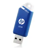 Pendrive X755W azul y blanco USB 3.1 de 32 GB HP