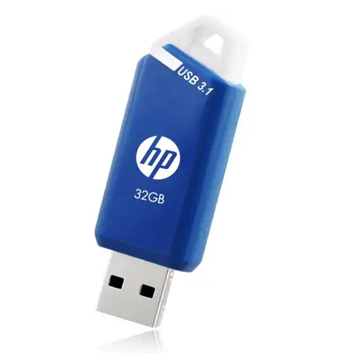 Pendrive X755W azul y blanco USB 3.1 de 32 GB HP