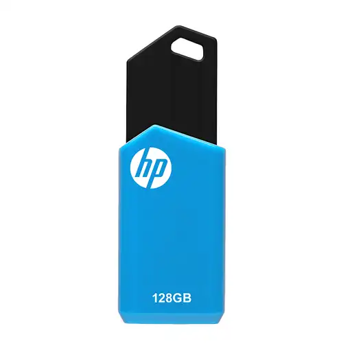 Pendrive azul y negro USB 2.0 de 128 GB V150W HP