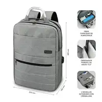 Mochila Para Portátil Elite Airpadding Backpack 15.6\ Grey