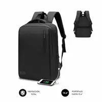 Mochila Para Portátil City 15.6\  Negro
