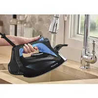 Rowenta DW5310 Plancha a vapor Suela Microsteam 400 HD Láser 2700 W Negro, Azul