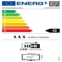 TV Led NanoCell 65" 4K UHD Smart 65NANO766QA LG