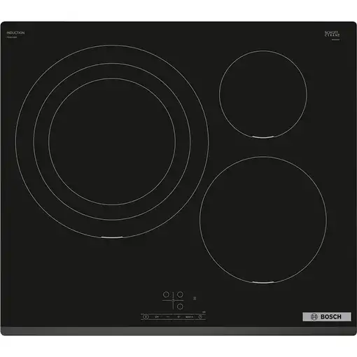 Bosch Serie 4 PID631BB5E hobs Negro Integrado 59.2 cm Con placa de inducción 3 zon