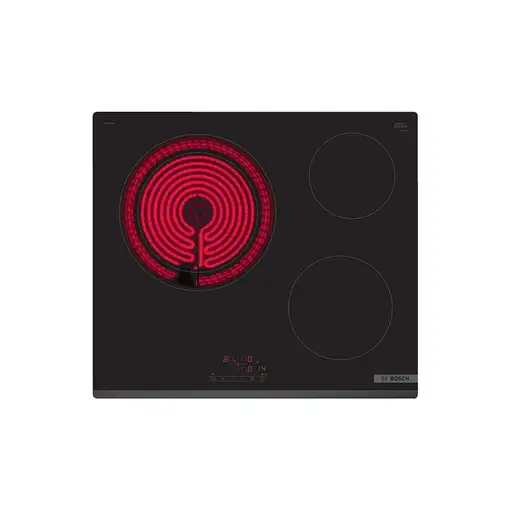 Bosch Serie 4 PKK631BB8E hobs Negro Integrado Cerámico 3 zona(s)