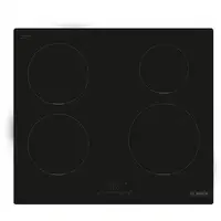 Bosch Serie 4 PUE611BB5E hobs Negro Integrado 60 cm Con placa de inducción 4 zona(