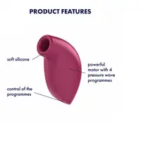 Satisfyer One Night Stand Vibrador de mariposa Ambidextro