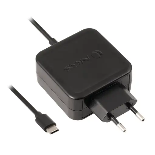 Cargador de portÁtil ngs w-45w usb tipo-c 45w automÁtico voltaje 5-20v