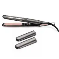 Bellissima Creativity Multistyle Plancha de pelo Caliente Negro, Rosa 2 m