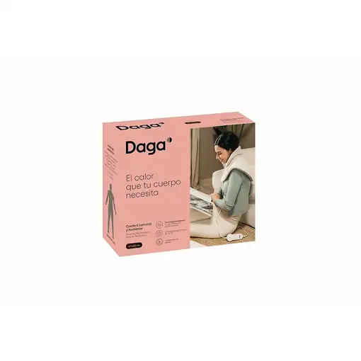 Almohadilla cervical y hombros eléctrica, 110W, 16868 Confort DAGA