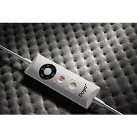 Daga Confort Manta eléctrica 110 W Gris, Rojo Microfibra
