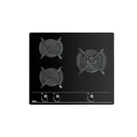Teka GBC 63010 Negro Integrado 60 cm Encimera de gas 3 zona(s)