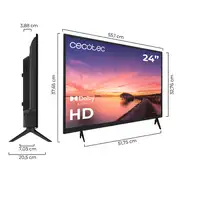 Cecotec 02610 Televisor 61 cm (24\) HD Negro