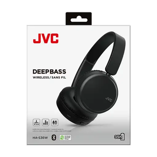 Auricular diadema BT negro S36W JVC