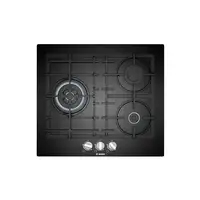 Bosch Serie 4 PNC6B6B90 hobs Negro Integrado 60 cm Encimera de gas 3 zona(s)