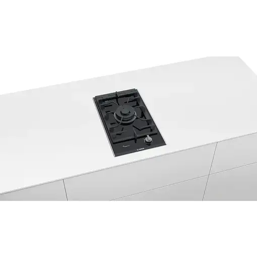 Bosch Serie 8 PRA3A6B70 hobs Negro Integrado 30 cm Encimera de gas 1 zona(s)